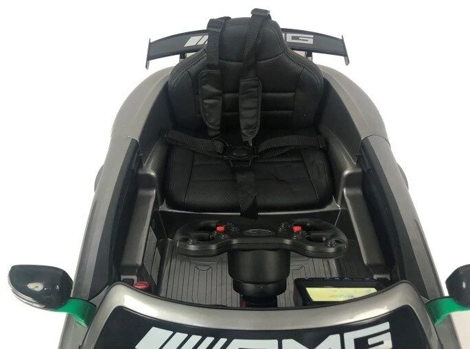 Toycars Vaikų automobilis, Mercedes-Benz GT4 AMG, 116x58x46 cm, Pilka