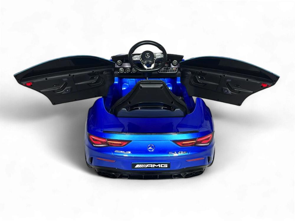 Toycars Vaikų automobilis, Mercedes CLA 45 S AMG, 110x61x45 cm, Mėlyna