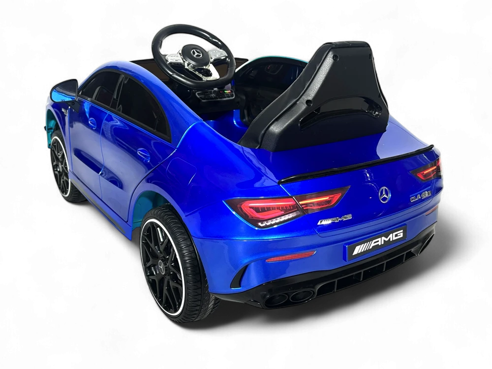 Toycars Vaikų automobilis, Mercedes CLA 45 S AMG, 110x61x45 cm, Mėlyna