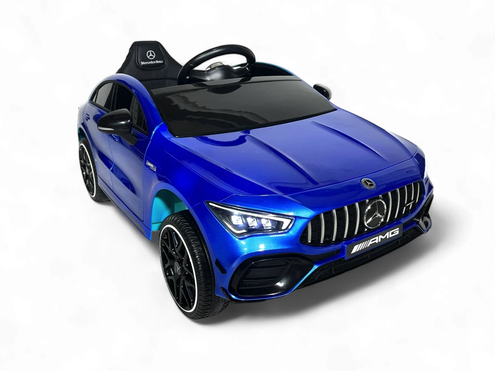 Toycars Vaikų automobilis, Mercedes CLA 45 S AMG, 110x61x45 cm, Mėlyna