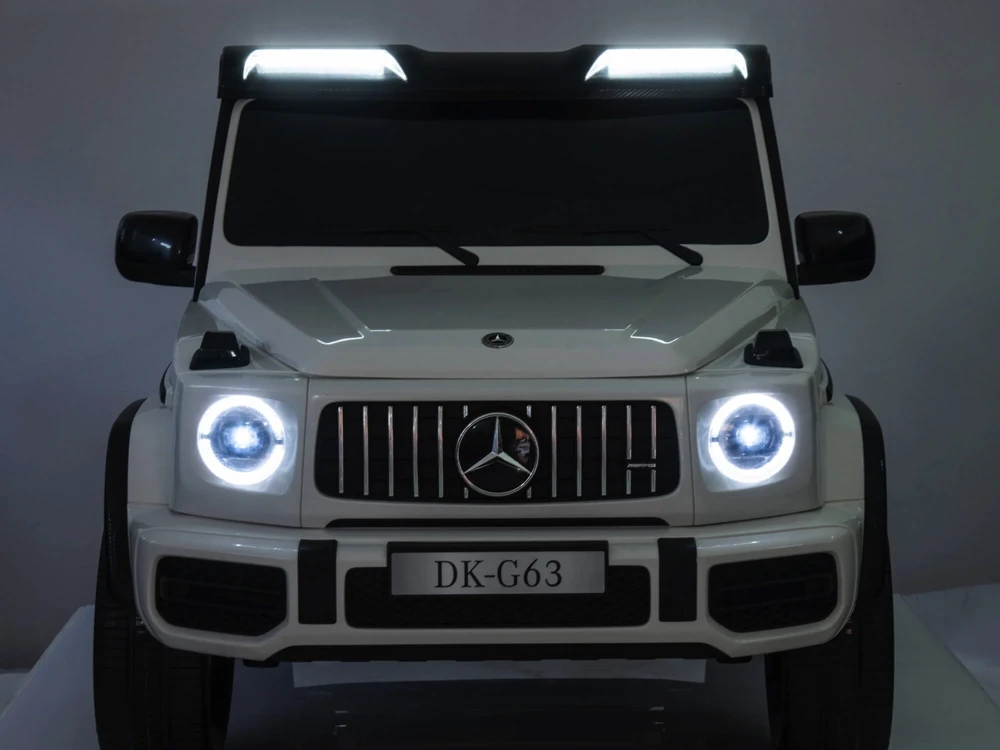 Toycars Vaikiškas automobilis, Mercedes G63, 159x93x81 cm, Pilka