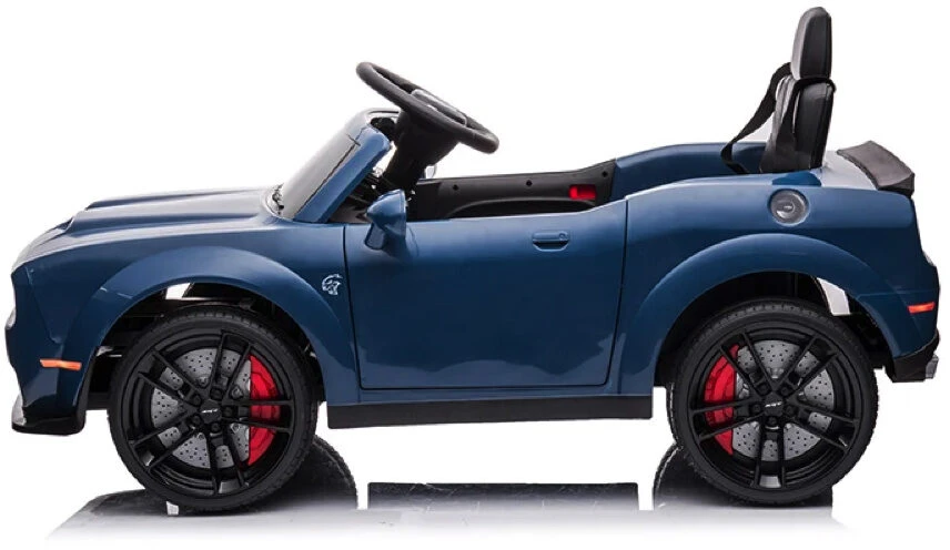 Toycars Vaikų Baterijomis Varomas Automobilis, Dodge Challenger SRT, 110x66x62 cm, Mėlynas