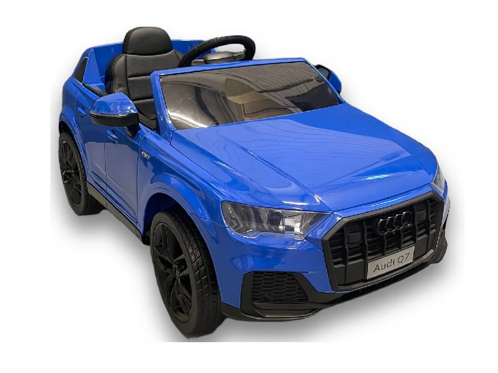 Toycars Vaikų Baterijomis Varomas Automobilis, Audi Q7, 119x66x58 cm, Mėlynas