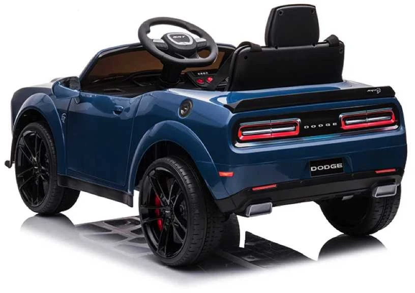 Toycars Vaikų Baterijomis Varomas Automobilis, Dodge Challenger SRT, 110x66x62 cm, Mėlynas