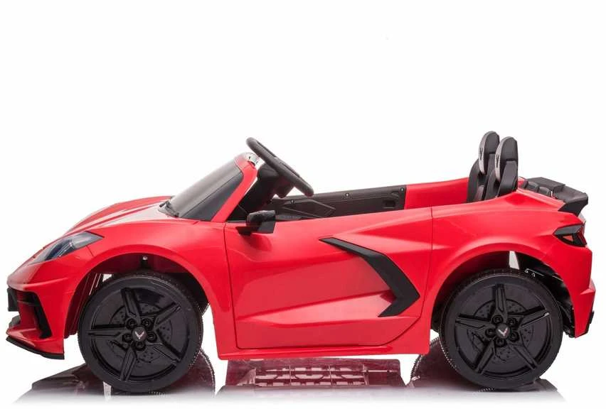 Toycars Vaikų Baterijomis Varomas Automobilis, Corvette Stingray, 128x71x51 cm, Raudonas
