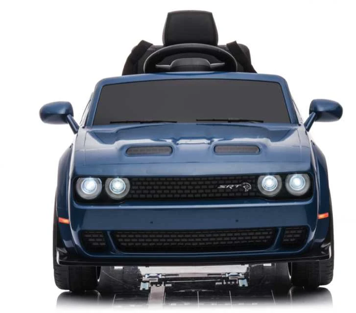 Toycars Vaikų Baterijomis Varomas Automobilis, Dodge Challenger SRT, 110x66x62 cm, Mėlynas