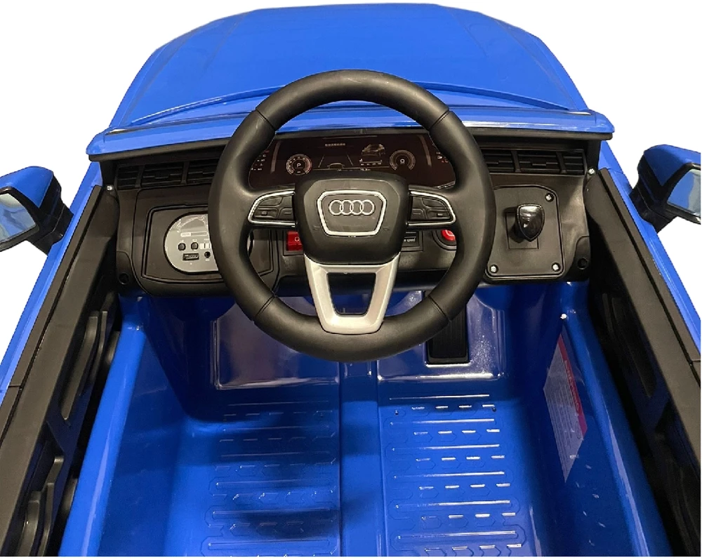 Toycars Vaikų Baterijomis Varomas Automobilis, Audi Q7, 119x66x58 cm, Mėlynas