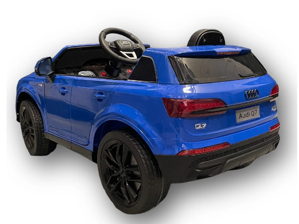Toycars Vaikų Baterijomis Varomas Automobilis, Audi Q7, 119x66x58 cm, Mėlynas