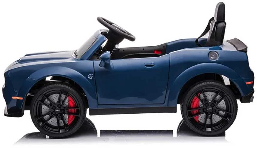 Toycars Vaikų Baterijomis Varomas Automobilis, Dodge Challenger SRT, 110x66x62 cm, Mėlynas