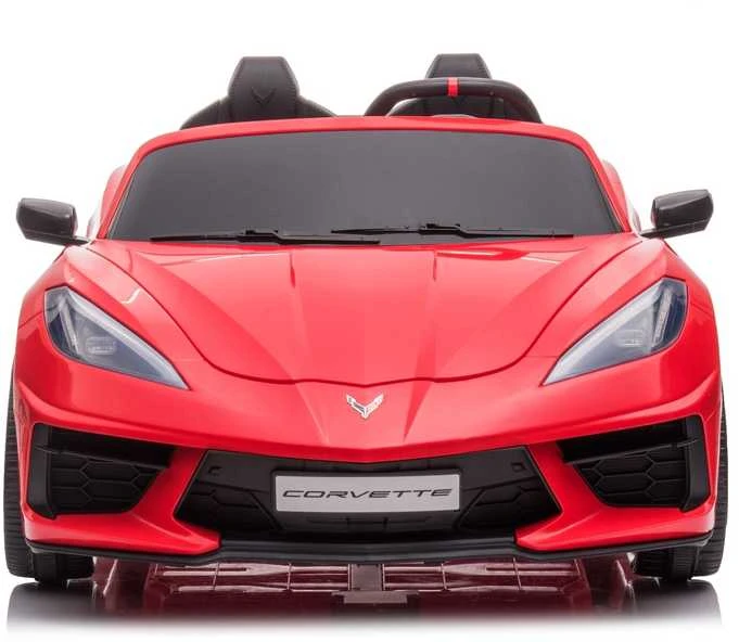 Toycars Vaikų Baterijomis Varomas Automobilis, Corvette Stingray, 128x71x51 cm, Raudonas