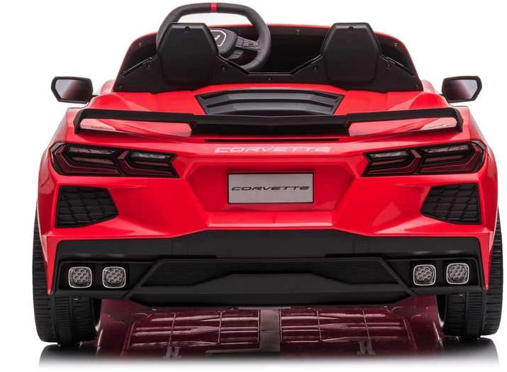 Toycars Vaikų Baterijomis Varomas Automobilis, Corvette Stingray, 128x71x51 cm, Raudonas