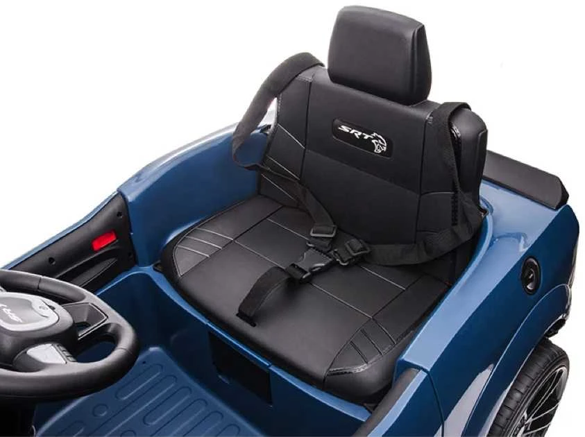 Toycars Vaikų Baterijomis Varomas Automobilis, Dodge Challenger SRT, 110x66x62 cm, Mėlynas