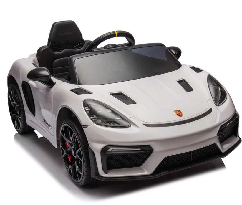 Toycars Vaikų Baterijomis Varomas Automobilis, Porsche Spyder RS, 108x60x43 cm, Baltas