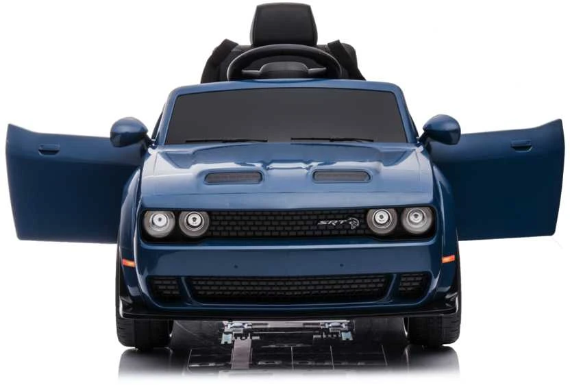 Toycars Vaikų Baterijomis Varomas Automobilis, Dodge Challenger SRT, 110x66x62 cm, Mėlynas