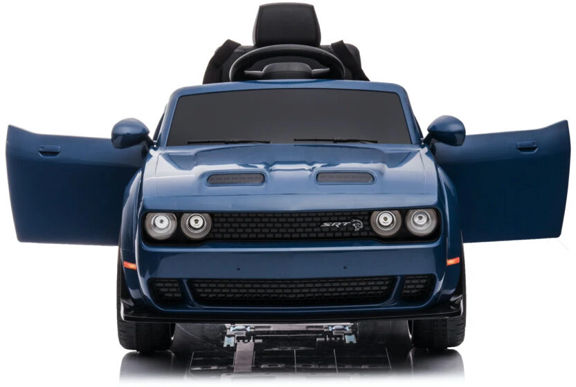 Toycars Vaikų Baterijomis Varomas Automobilis, Dodge Challenger SRT, 110x66x62 cm, Mėlynas