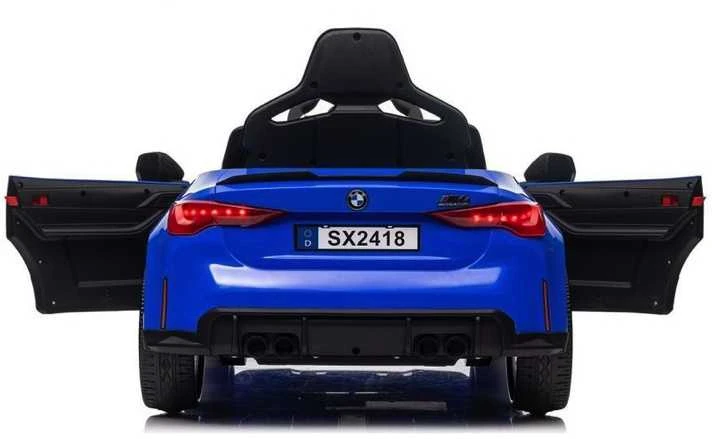 Toycars Vaikų Elektrinis Automobilis, BMW M4, 110x75x50 cm, Mėlynas