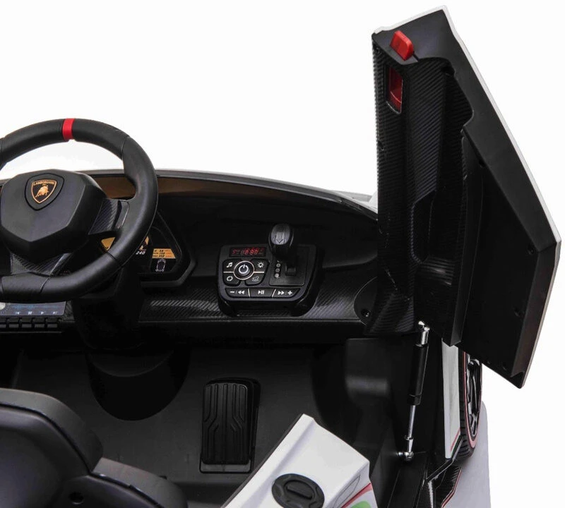 Toycars Vaikų mašinėlė, Lamborghini Veneno, 135x72x35 cm, Balta