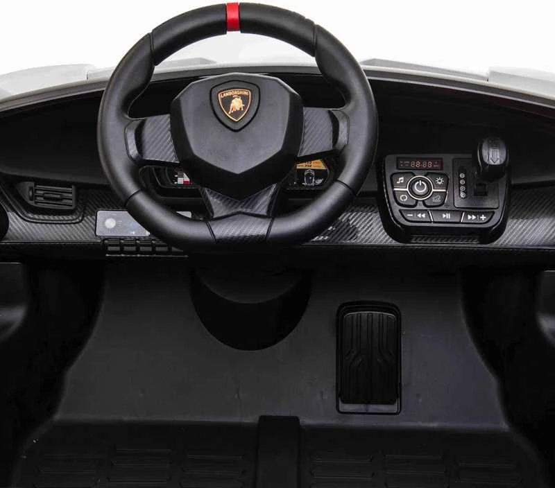 Toycars Vaikų mašinėlė, Lamborghini Veneno, 135x72x35 cm, Balta