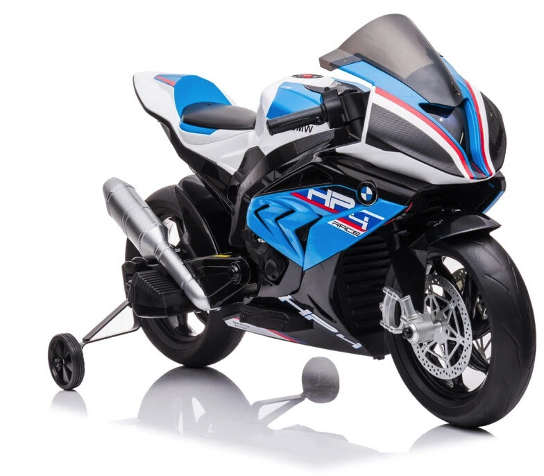 Toycars Vaikų Motociklas, BMW HP4, 119x66x73 cm, Mėlynas