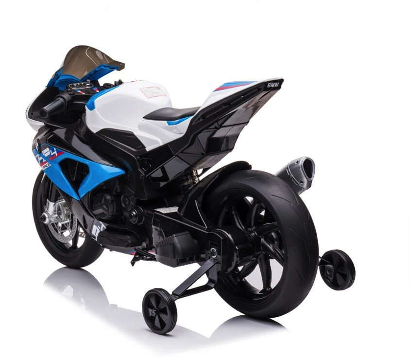 Toycars Vaikų Motociklas, BMW HP4, 119x66x73 cm, Mėlynas