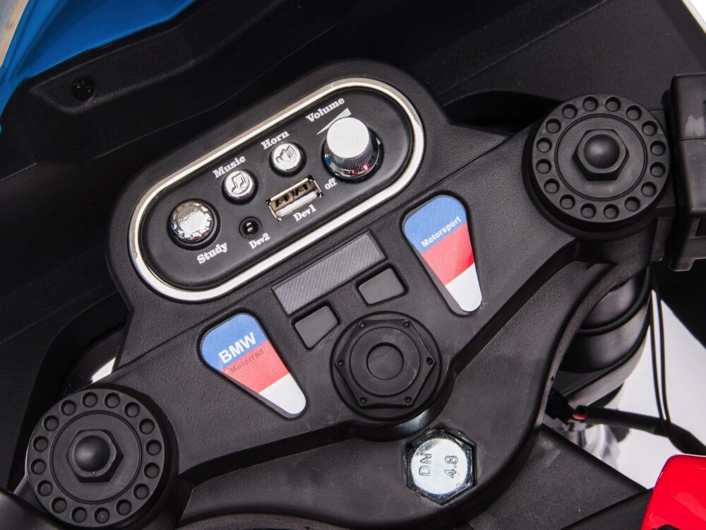 Toycars Vaikų Motociklas, BMW HP4, 119x66x73 cm, Raudona