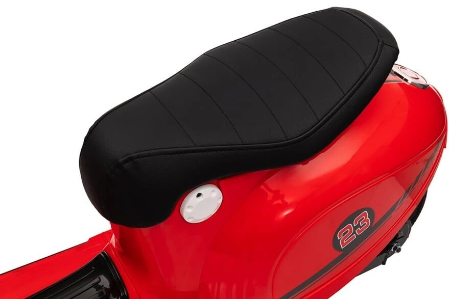 Toycars Vaikų paspirtukas, 24V elektrinis, 350W variklis, 130x55x79 cm, Raudonas