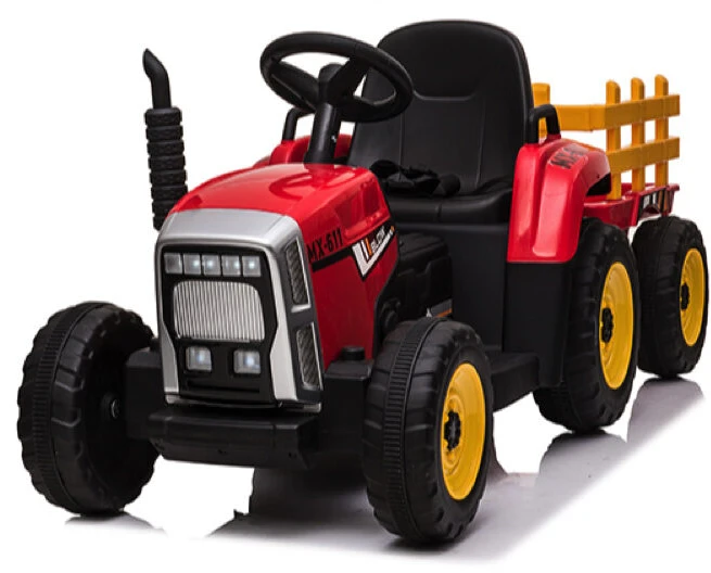 Toycars Vaikų traktorius, 136x50x52 cm, Raudonas