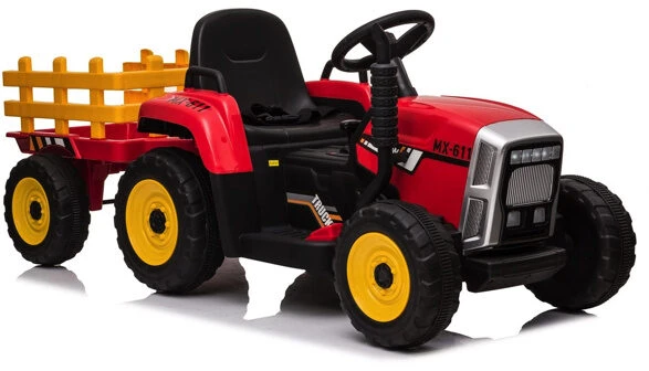 Toycars Vaikų traktorius, 136x50x52 cm, Raudonas