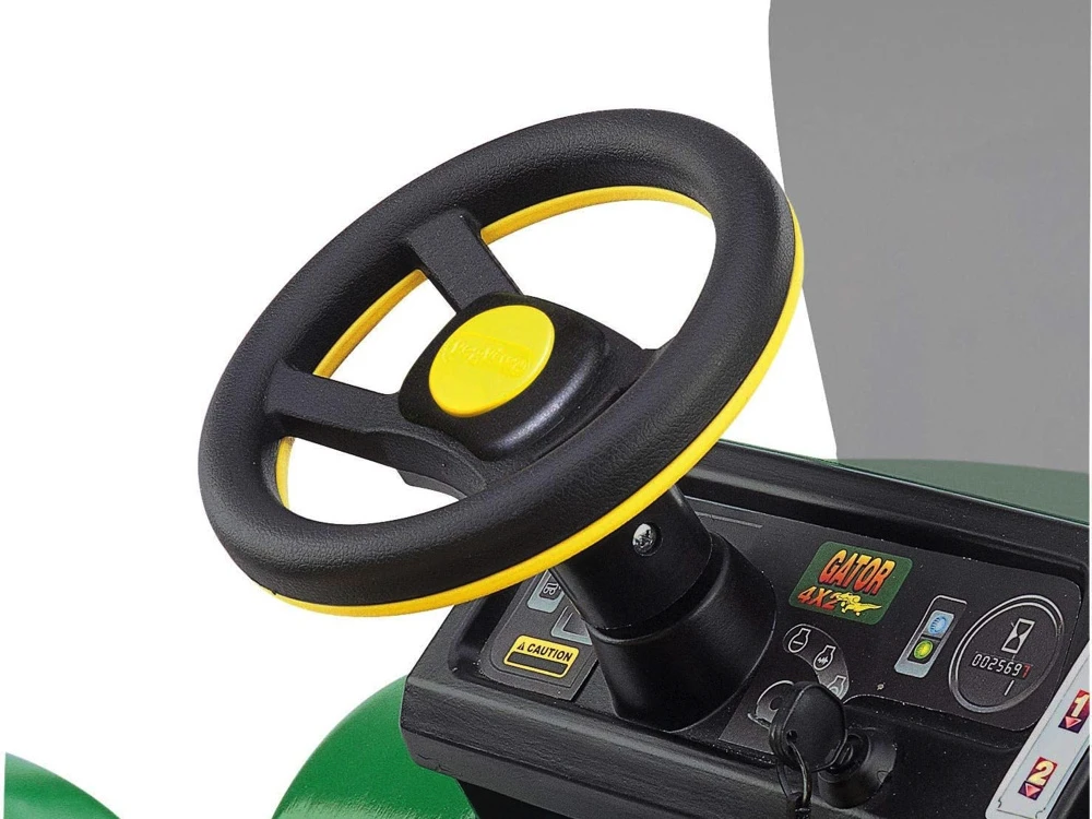 Peg Perego John Deere Double visureigis, maitinamas 12V Gator HPX akumuliatoriumi