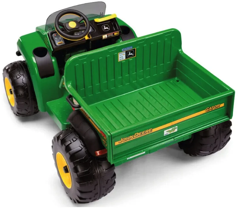 Peg Perego John Deere Double visureigis, maitinamas 12V Gator HPX akumuliatoriumi