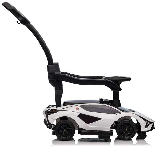 Toycars Važiuojama stumdoma mašina, Lamborghini Sian, 79x35x101 cm, Balta