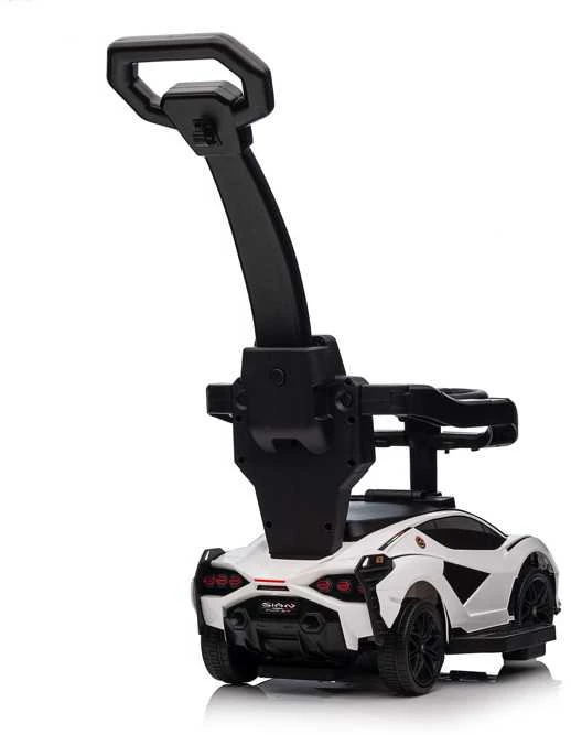 Toycars Važiuojama stumdoma mašina, Lamborghini Sian, 79x35x101 cm, Balta