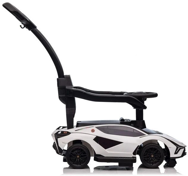 Toycars Važiuojama stumdoma mašina, Lamborghini Sian, 79x35x101 cm, Balta
