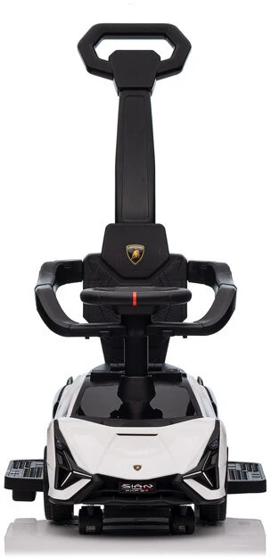 Toycars Važiuojama stumdoma mašina, Lamborghini Sian, 79x35x101 cm, Balta