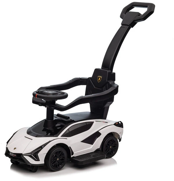 Toycars Važiuojama stumdoma mašina, Lamborghini Sian, 79x35x101 cm, Balta