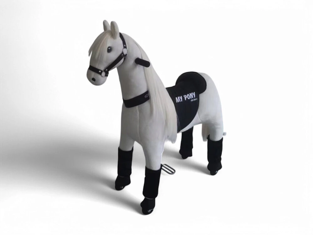 Toycars Važiuojamas žaislinis arklys, MANO PONI, 73x26x74 cm, Balta