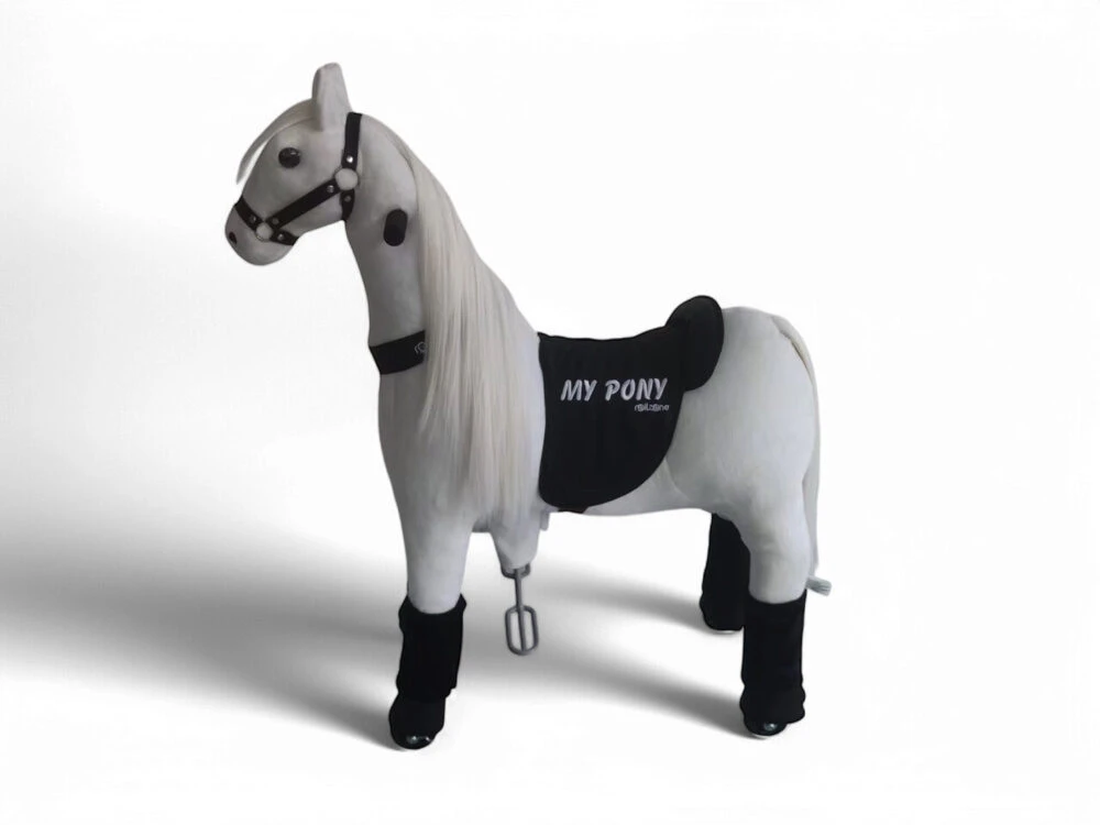 Toycars Važiuojamas žaislinis arklys, MANO PONI, 73x26x74 cm, Balta