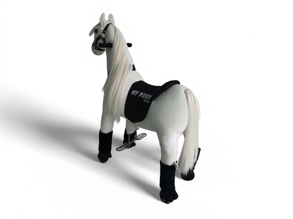 Toycars Važiuojamas žaislinis arklys, MANO PONI, 73x26x74 cm, Balta