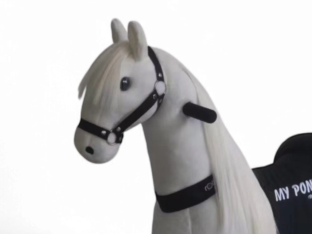Toycars Važiuojamas žaislinis arklys, MANO PONI, 73x26x74 cm, Balta