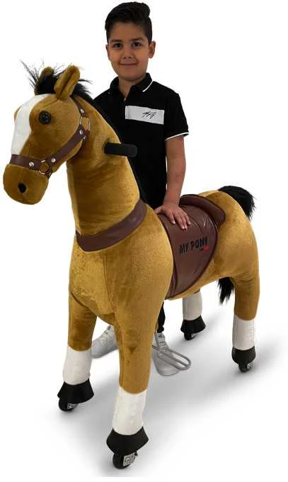 Toycars Važiuojamoji žaislinė arkliukas, MY PONY MP2007-M, 85x83x98 cm