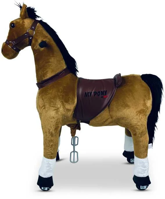 Toycars Važiuojamoji žaislinė arkliukas, MY PONY MP2007-M, 85x83x98 cm