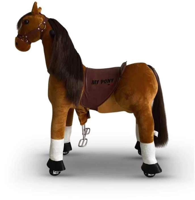 Toycars Važiuojamoji Žaislinė Arkliukas, MY PONY MP2040-M, 85x83x98 cm