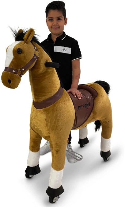 Toycars Važiuojamoji žaislinė arkliukas, MY PONY MP2007-M, 85x83x98 cm