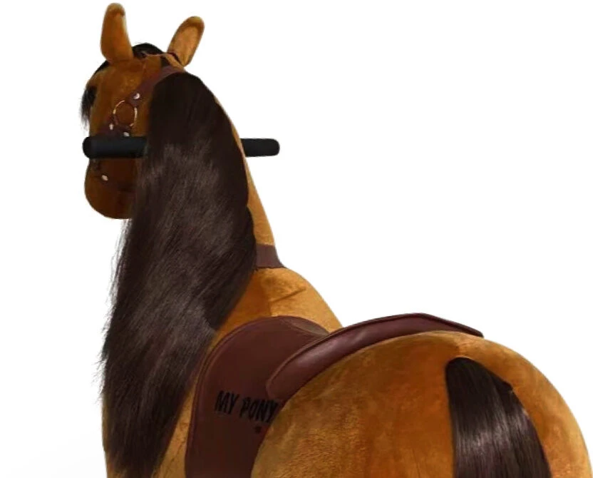 Toycars Važiuojantis Žaislinis Arklys, MY PONY MP2040-S, 73x26x74 cm