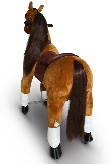 Toycars Važiuojantis Žaislinis Arklys, MY PONY MP2040-S, 73x26x74 cm