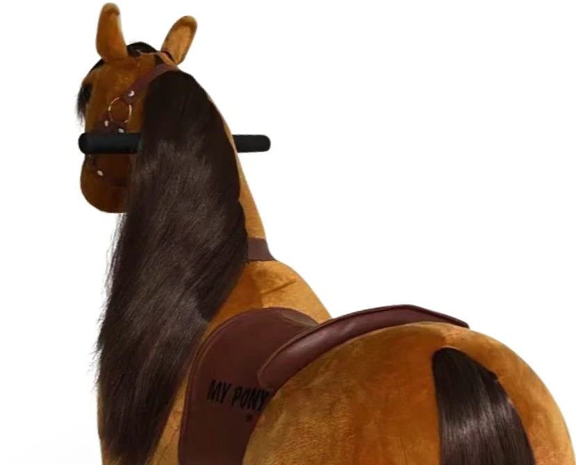Toycars Važiuojantis Žaislinis Arklys, MY PONY MP2040-S, 73x26x74 cm