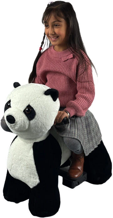 Toycars Važiuoklė, PetRide Panda, 80x48x75 cm
