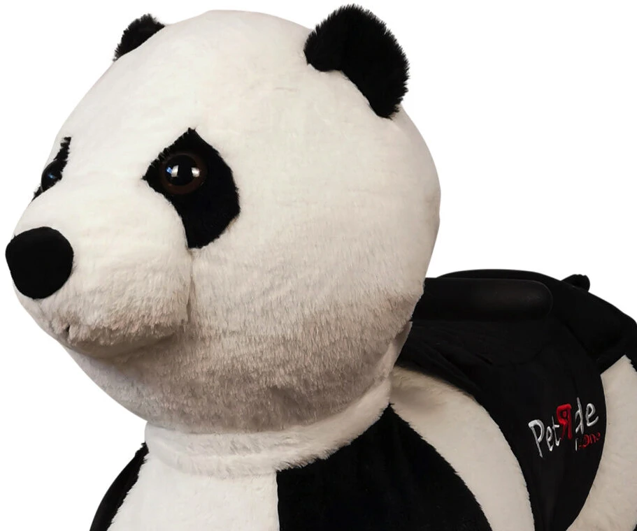 Toycars Važiuoklė, PetRide Panda, 80x48x75 cm