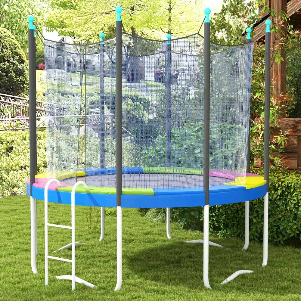 SPORTNOW batuto krašto apsauga, Ø244 cm, apsauga nuo UV spindulių, atspari oro sąlygoms, batuto priedas