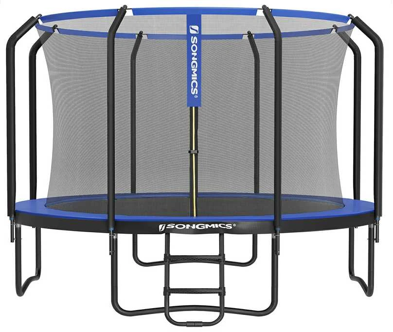 Songmics Trampolin 366 cm dunkelblau